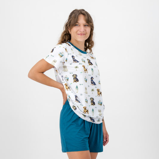 Dachshund - Summer Pjs