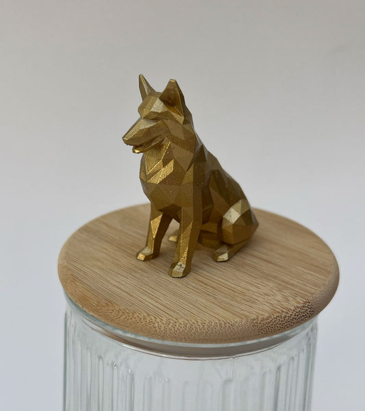 German Shepherd - Treat Jar