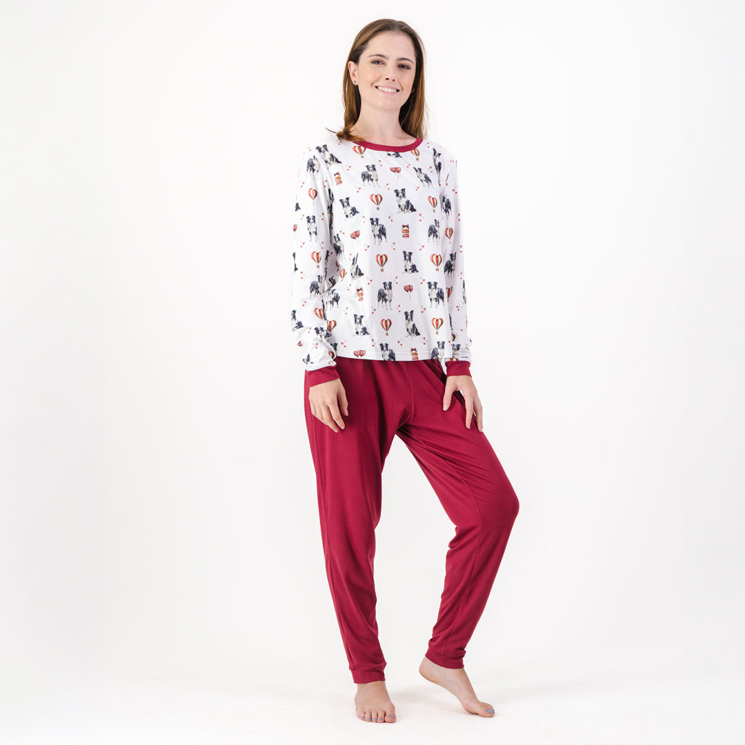 Border Collie - Winter Pjs