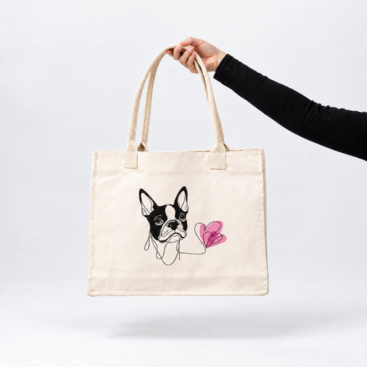 Boston Terrier Tote Bag