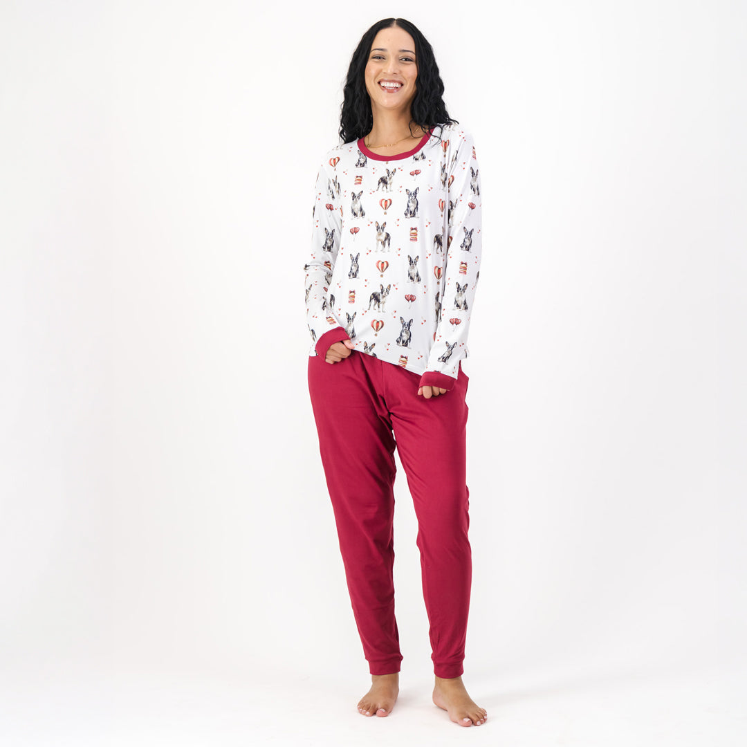 Boston Terrier - Winter Pjs