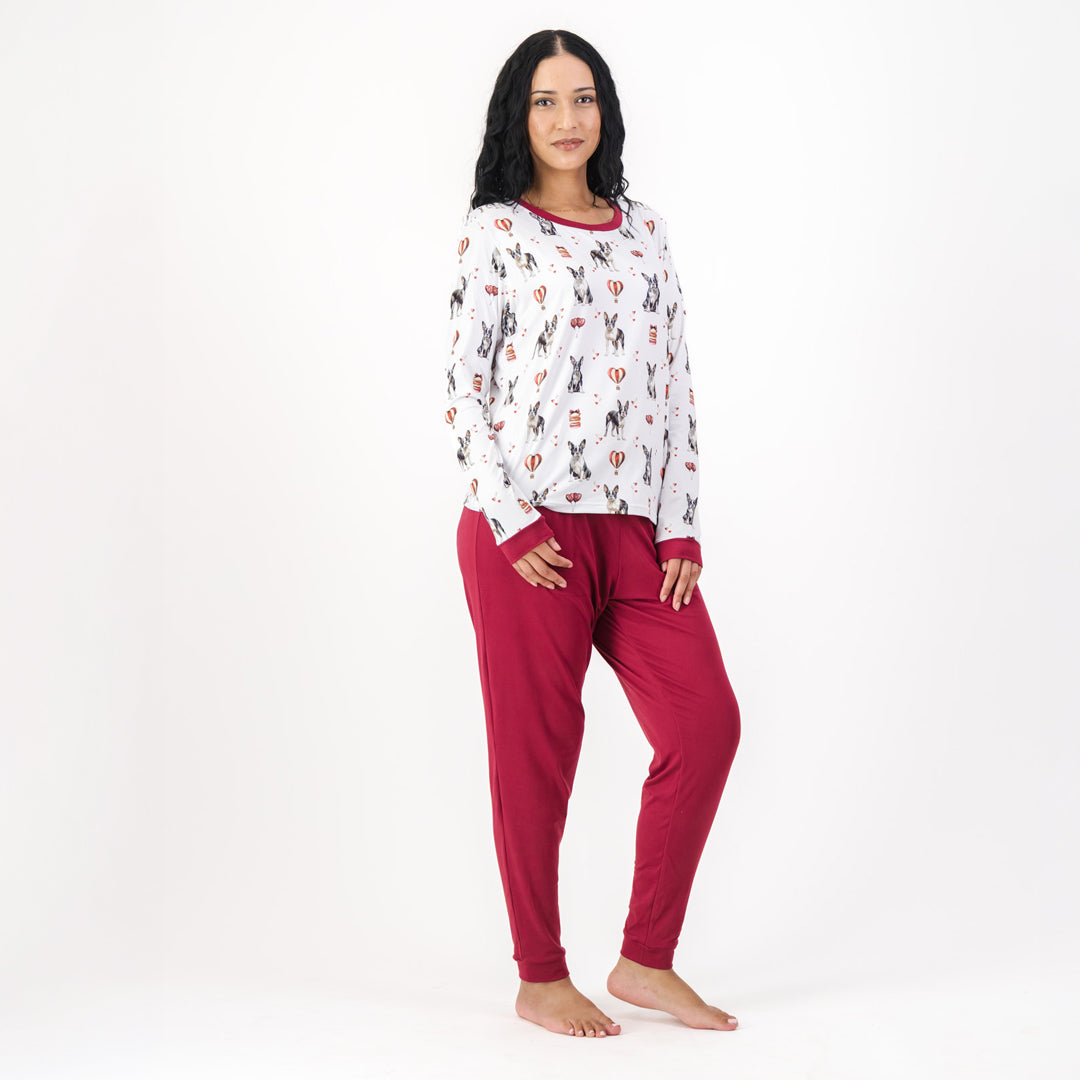 Boston Terrier - Winter Pjs