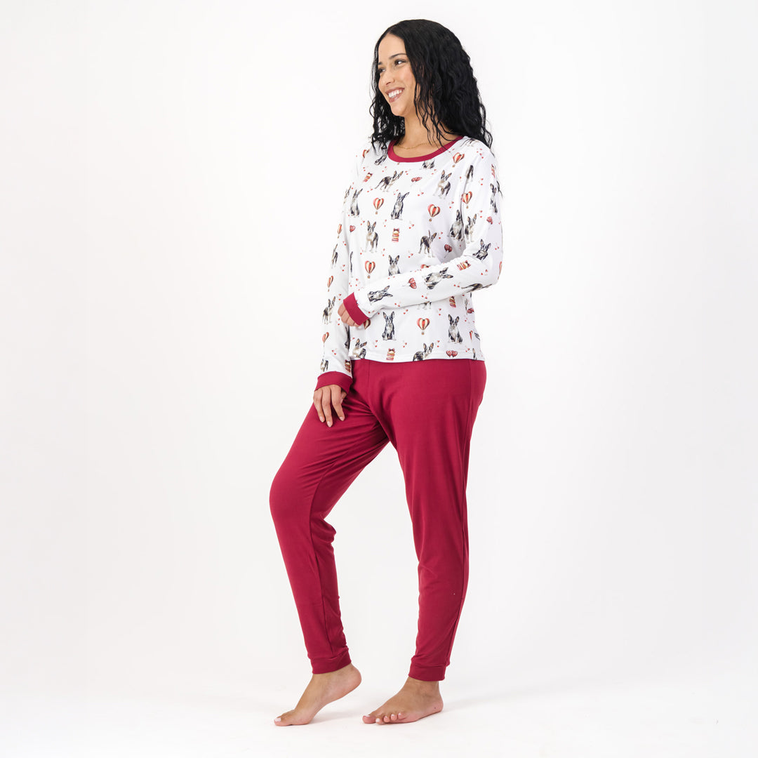 Boston Terrier - Winter Pjs