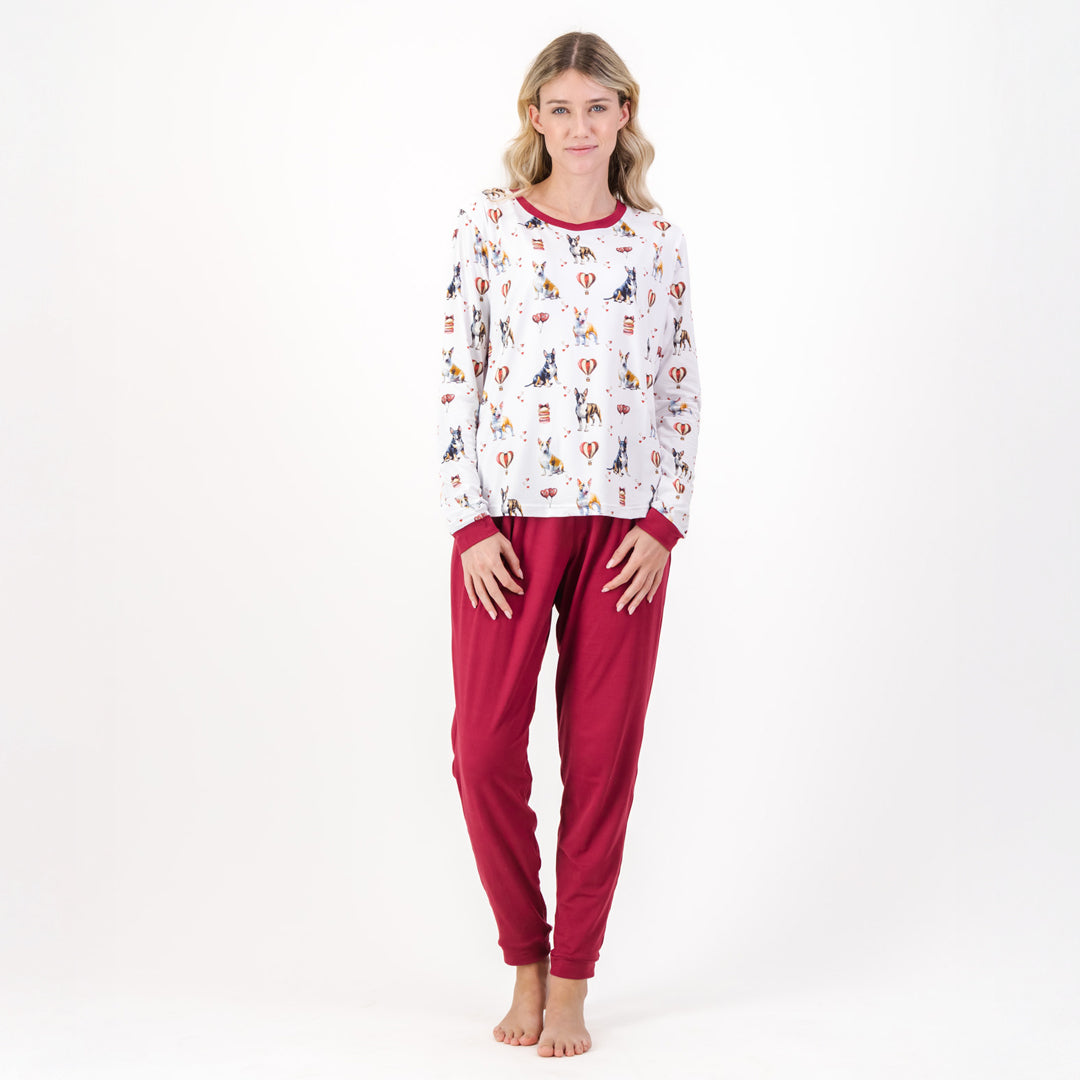 Bull Terrier - Winter Pjs