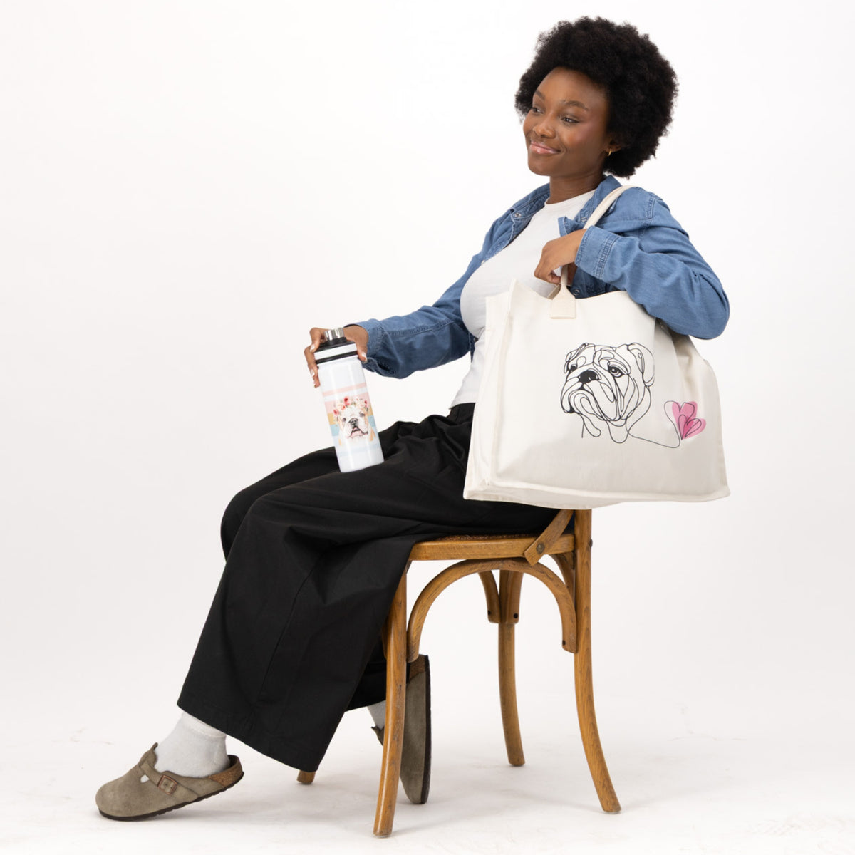 Bulldog Tote Bag
