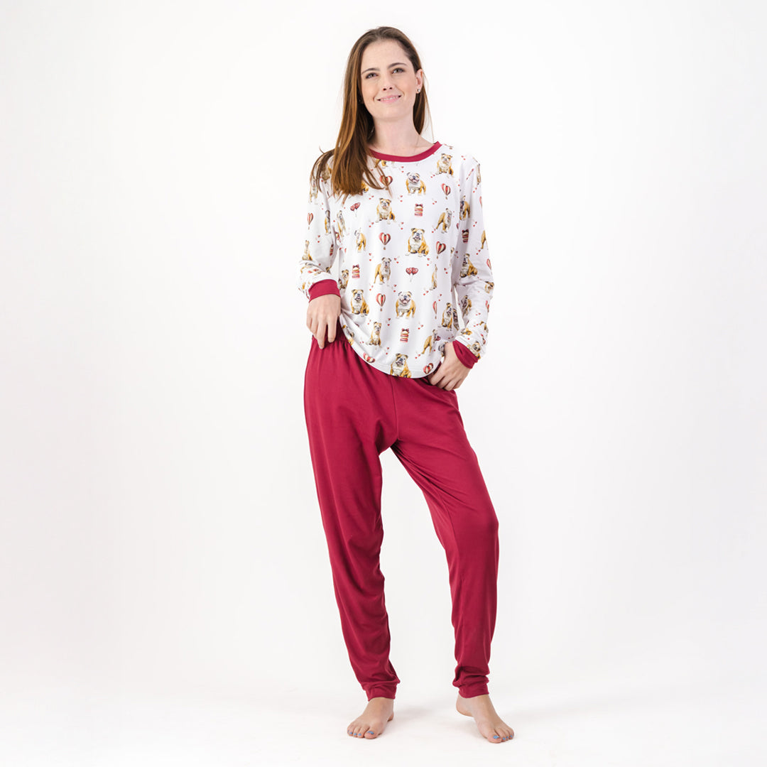 Bulldog - Winter Pjs