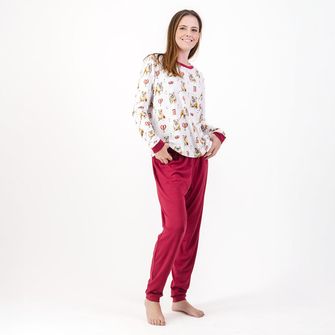Bulldog - Winter Pjs