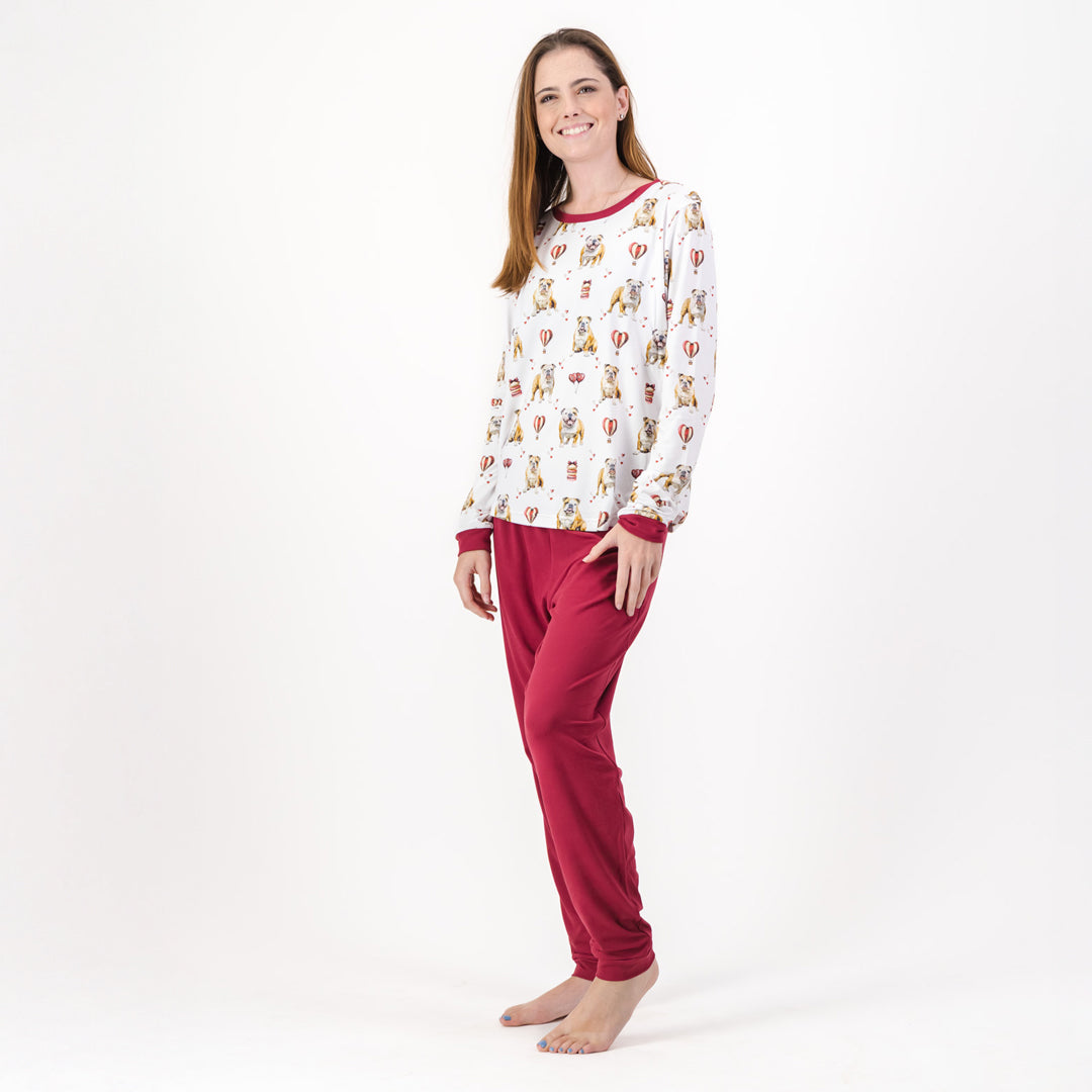 Bulldog - Winter Pjs