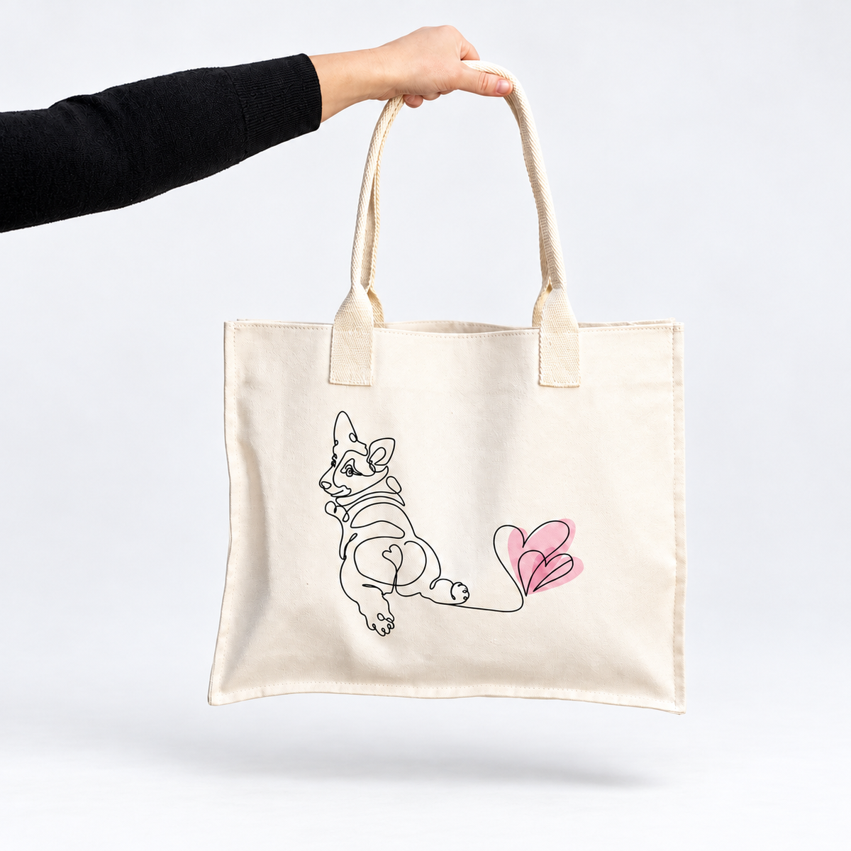 Corgi Tote Bag