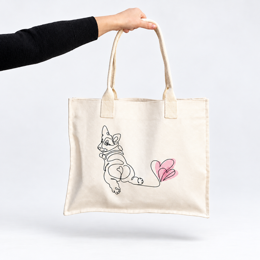 Corgi Tote Bag