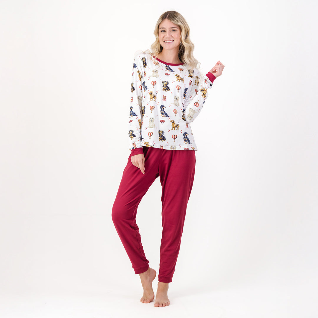 Dachshund - Winter Pjs