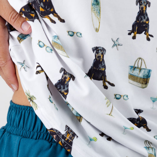 Doberman - Summer Pjs