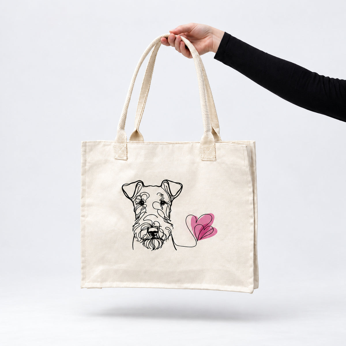 Fox Terrier / Airedale Tote Bag