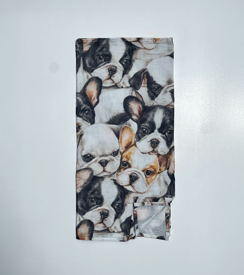 French bulldog - Scarf