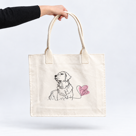 Golden Retriever Tote Bag