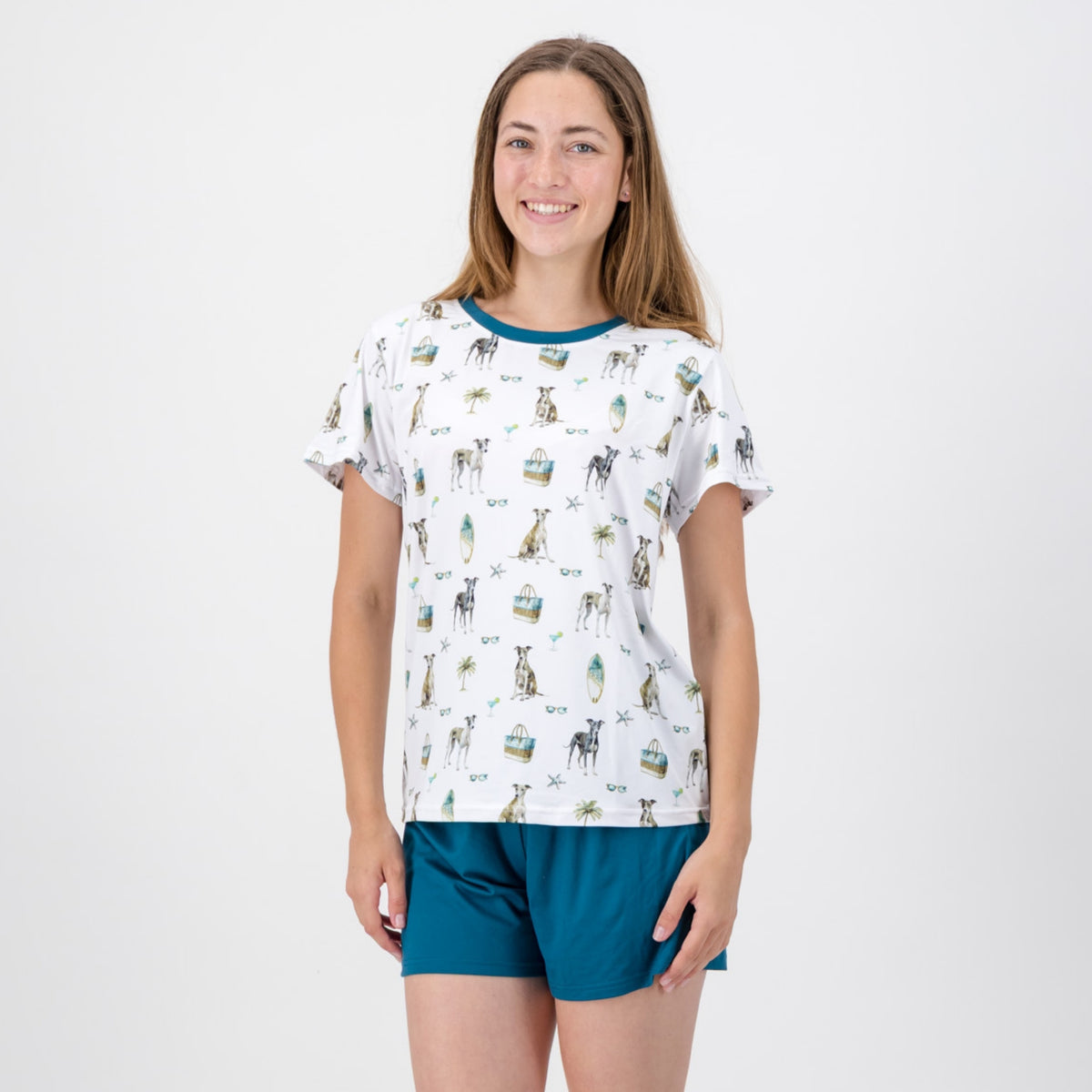 Greyhound Whippet - Summer Pjs
