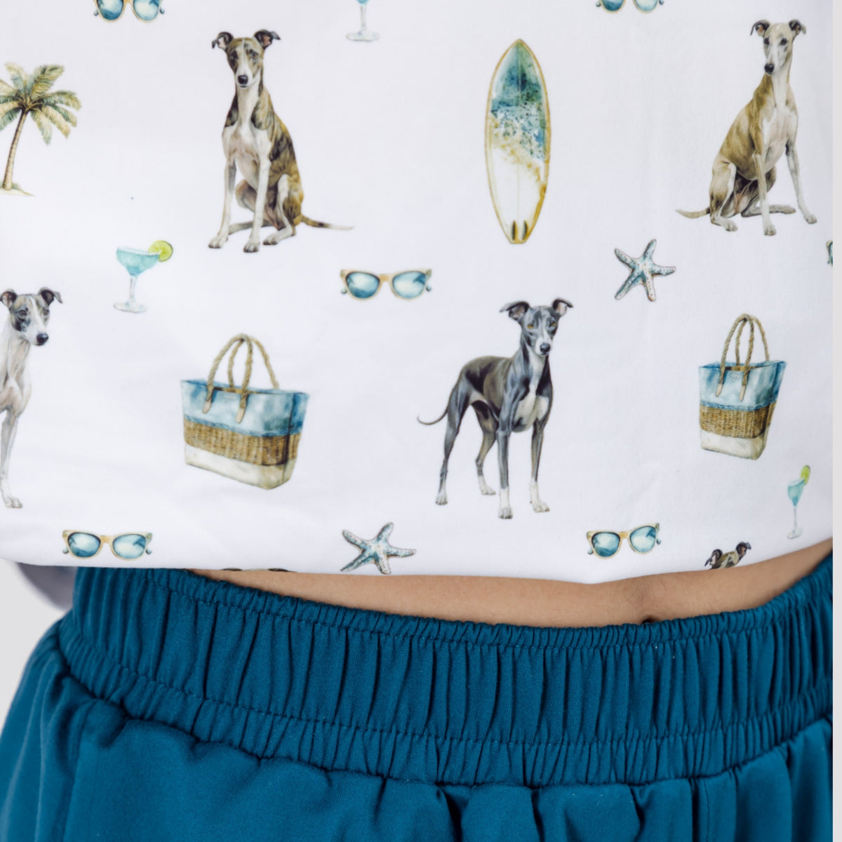 Greyhound Whippet - Summer Pjs