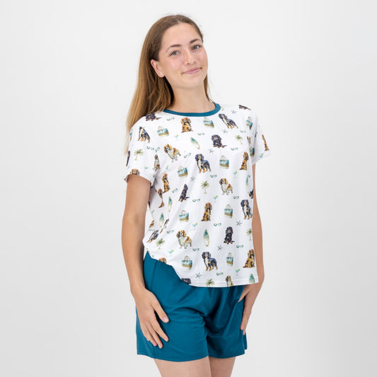 King Charles Cavalier - Summer Pjs