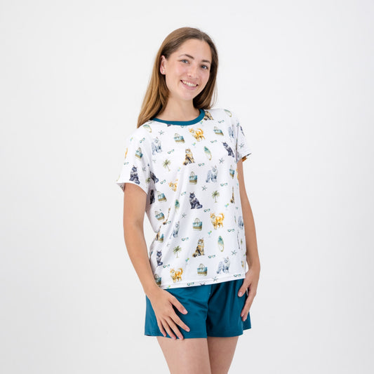Maine Coon Cat - Summer Pjs