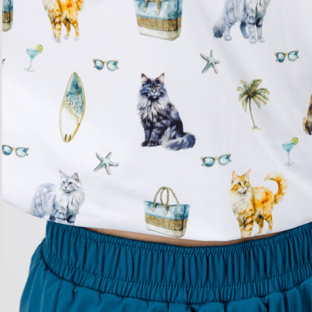 Maine Coon Cat - Summer Pjs