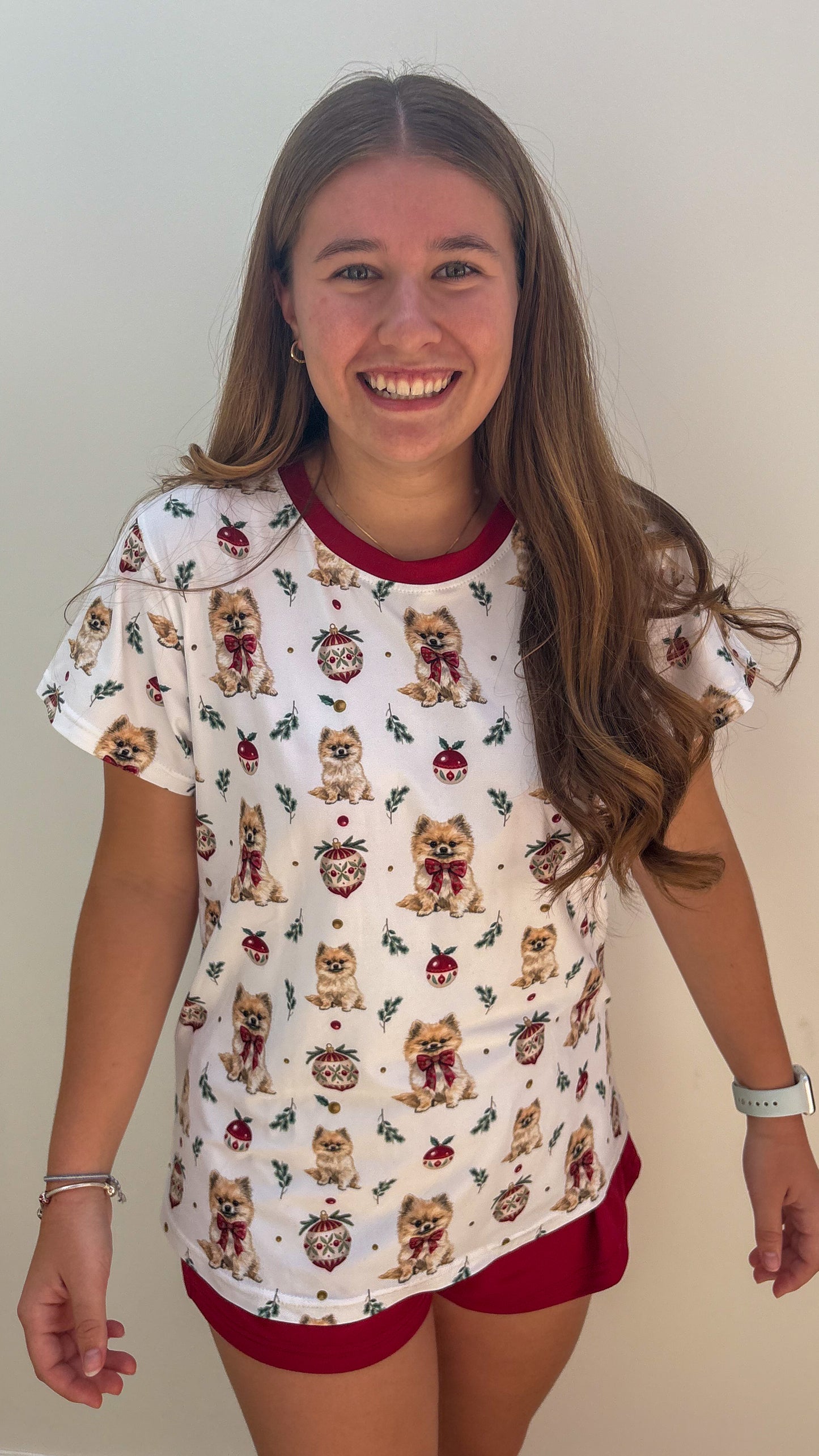 Pomeranian Christmas Pajamas