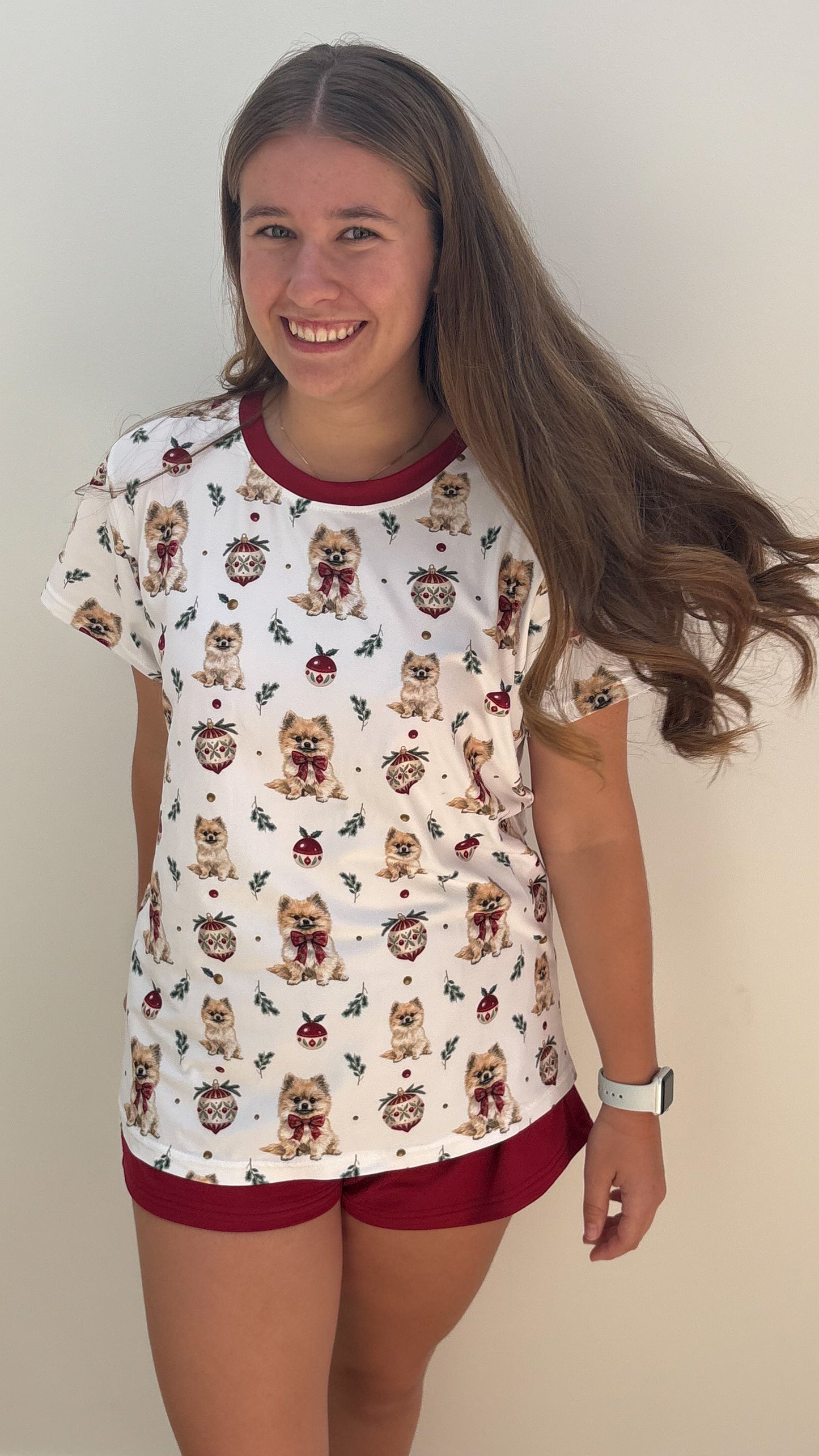 Pomeranian Christmas Pajamas