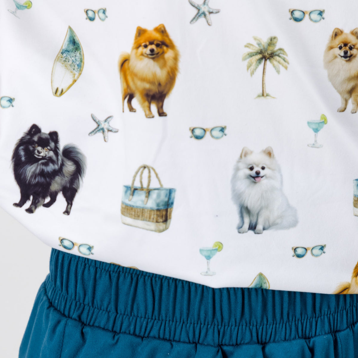 Pomeranian - Summer Pjs
