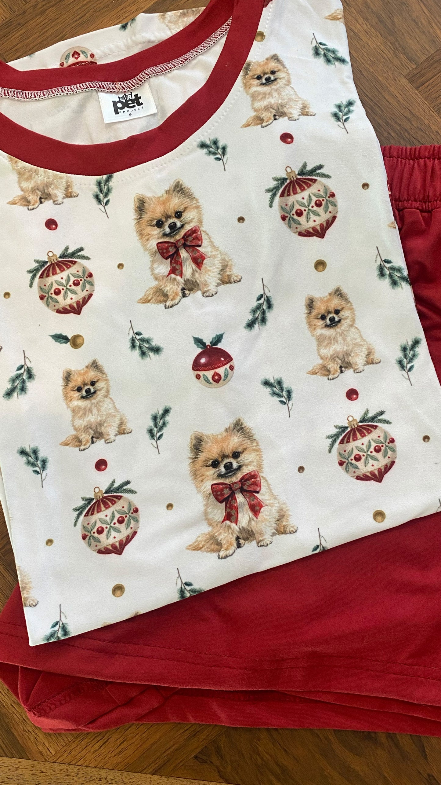 Pomeranian Christmas Pajamas