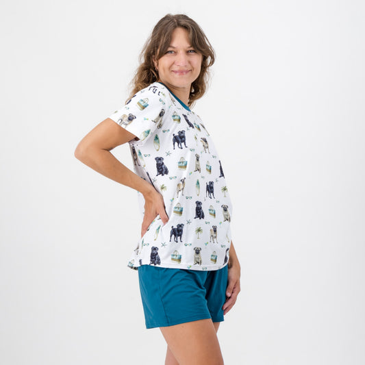 Pug - Summer Pjs