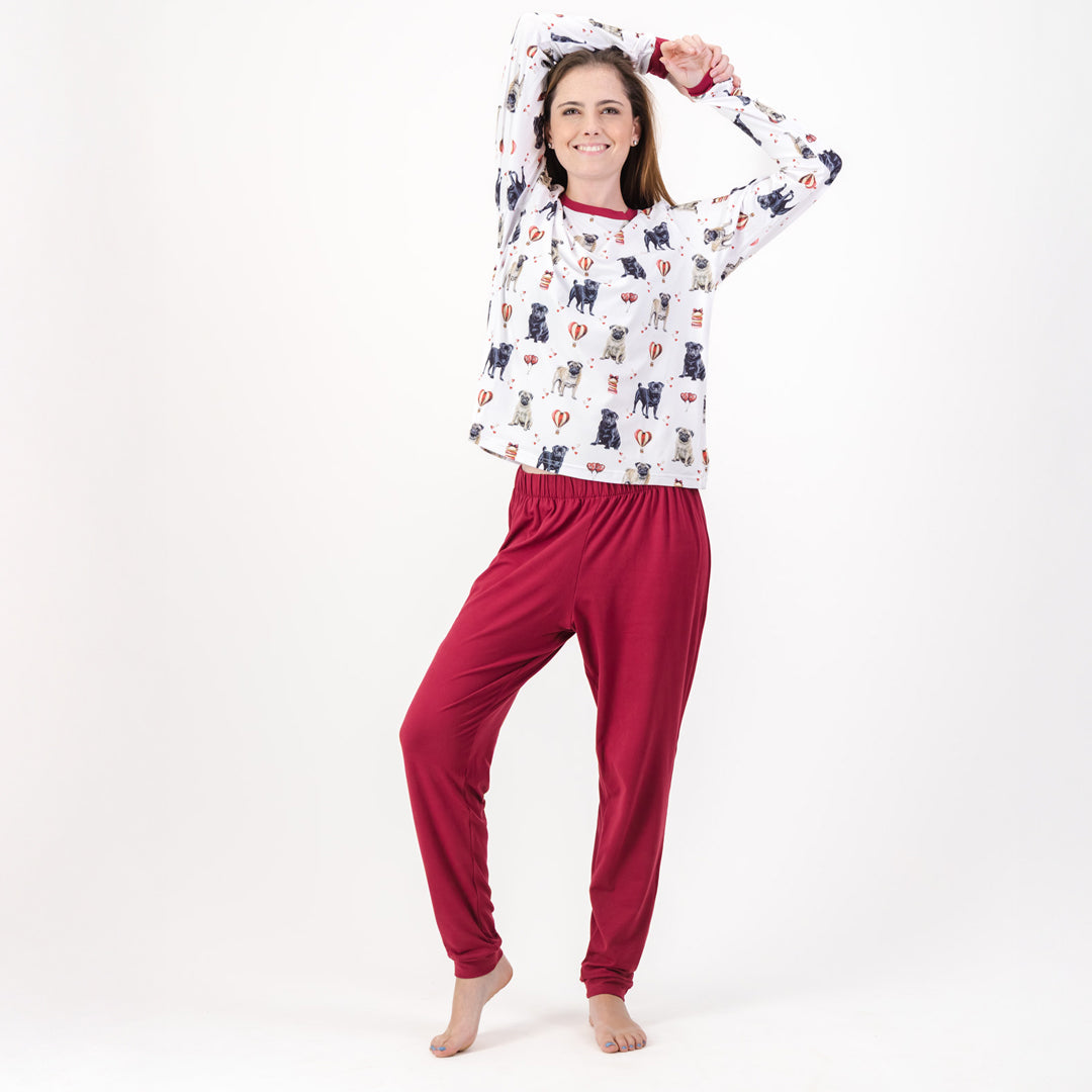 Pug - Winter Pjs