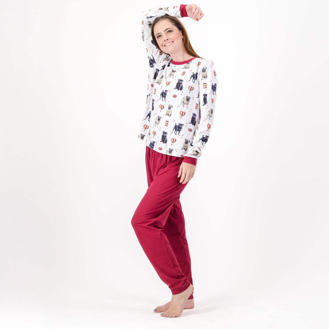 Pug - Winter Pjs