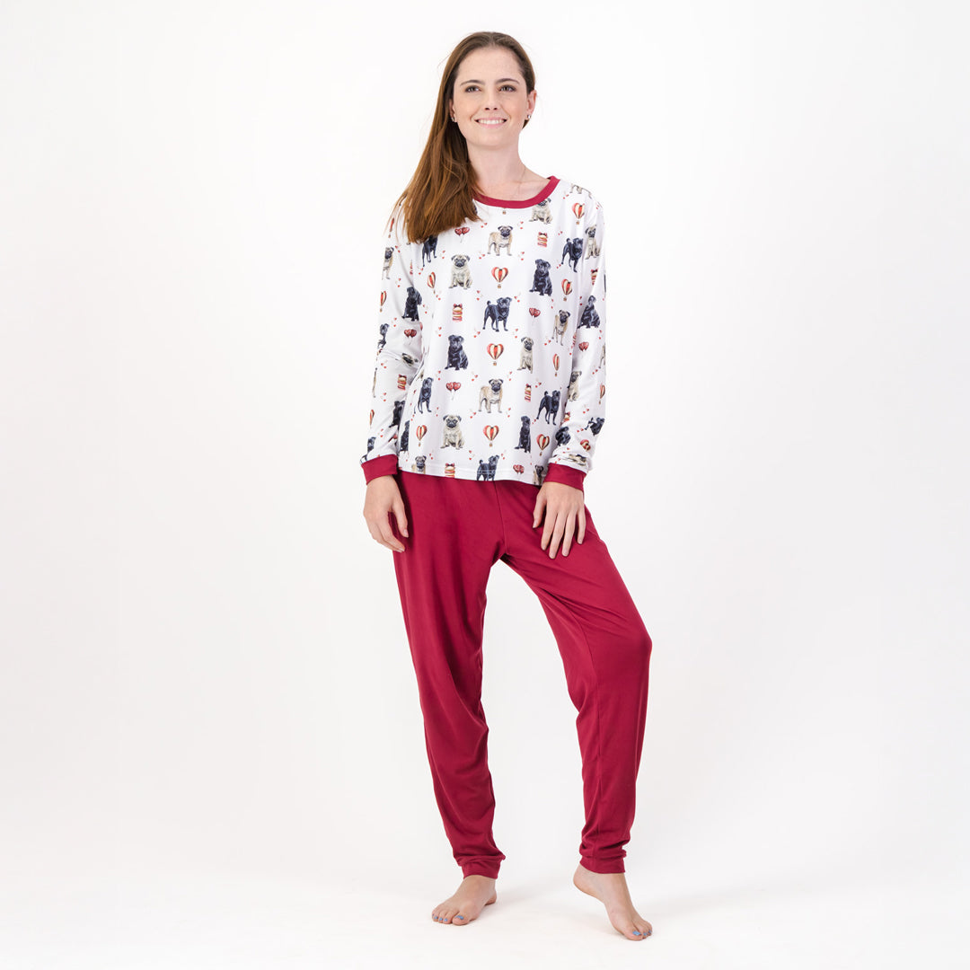 Pug - Winter Pjs