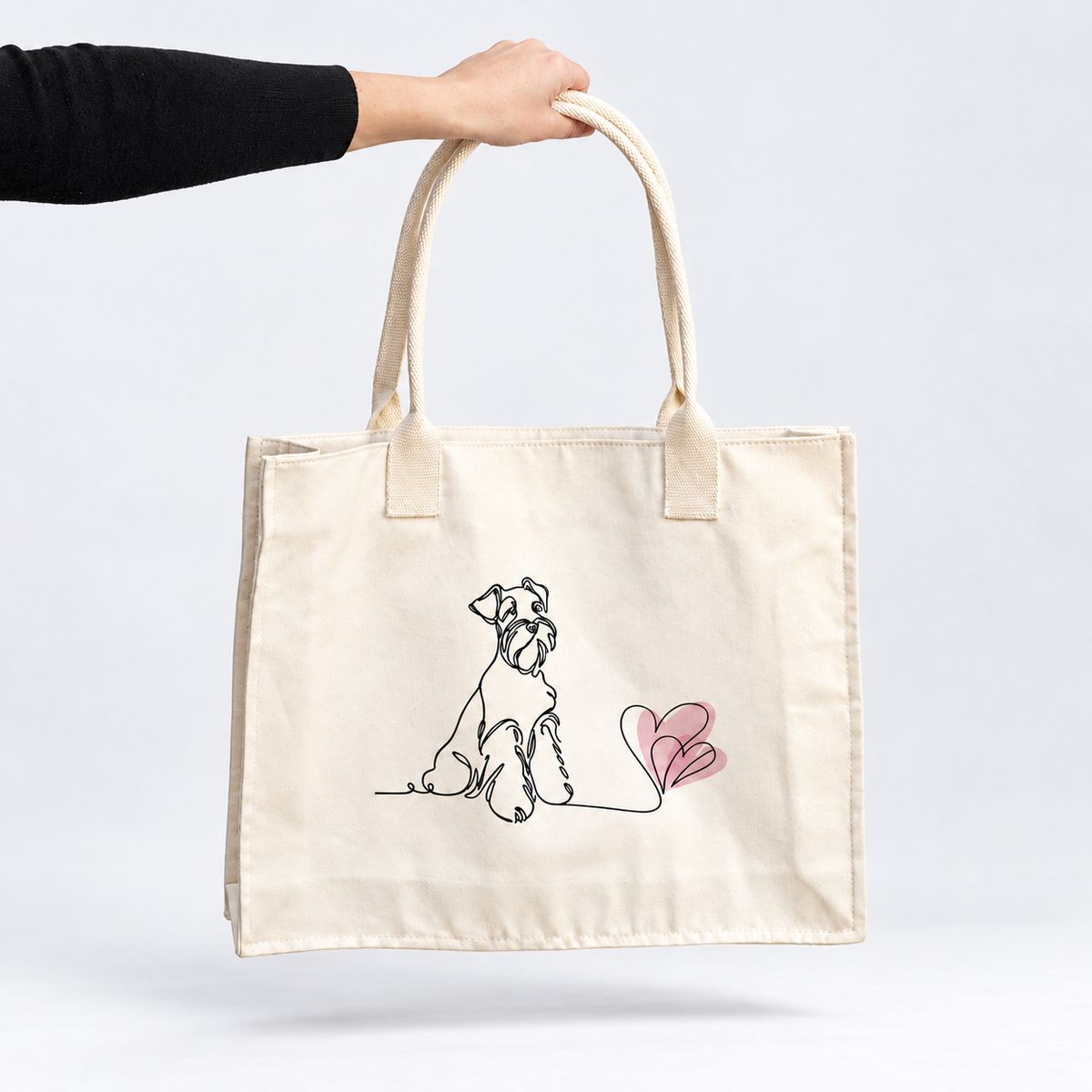 Schnauzer Tote Bag