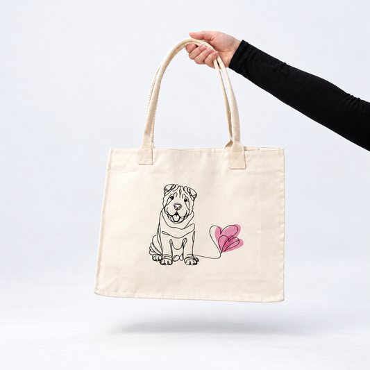 Sharpei Tote Bag