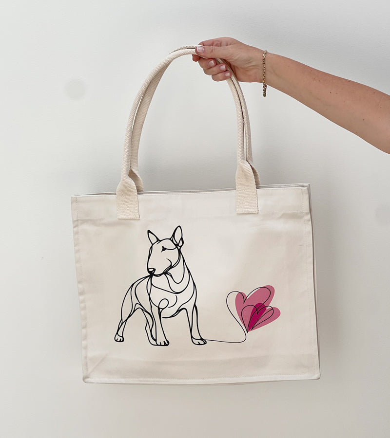 Bull Terrier Tote Bag