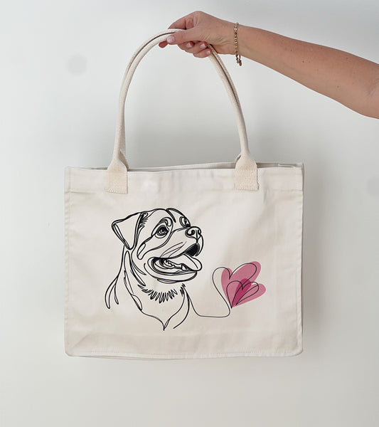 Rottweiler Tote Bag