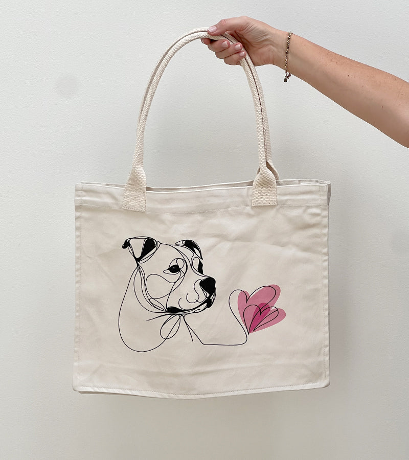 Staffie Tote Bag