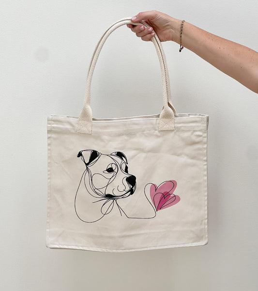 Staffie Tote Bag