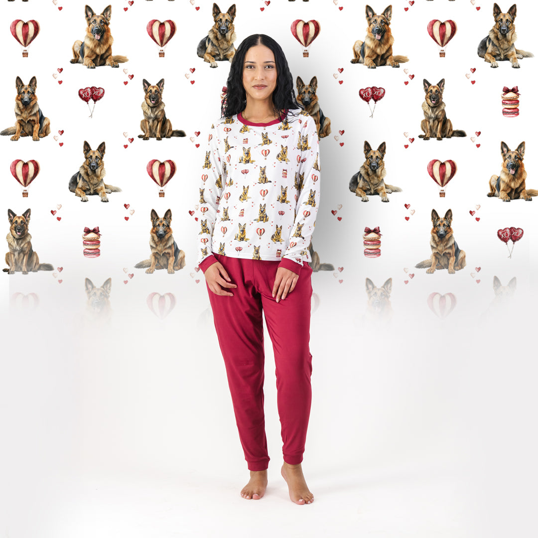 German Shepherd - Winter Pjs