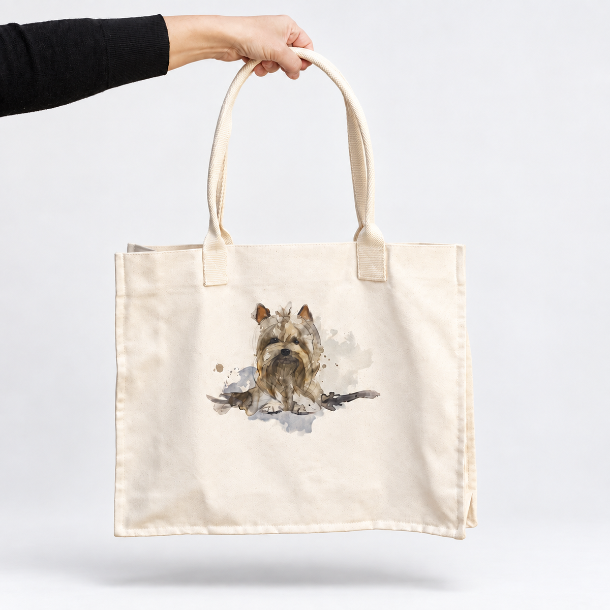 Yorkshire Terrier (Water colour) Tote Bag
