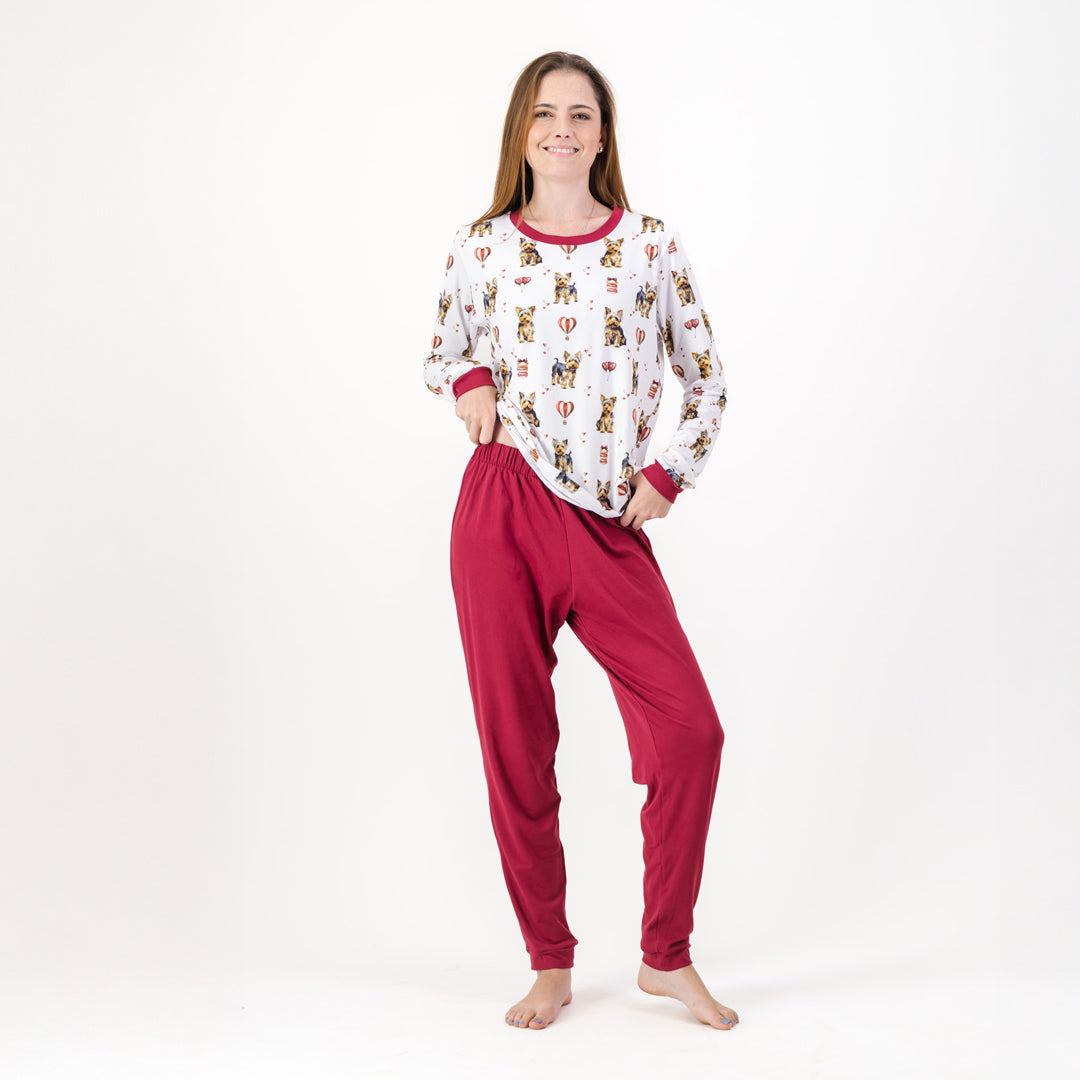 Yorkie - Winter Pjs