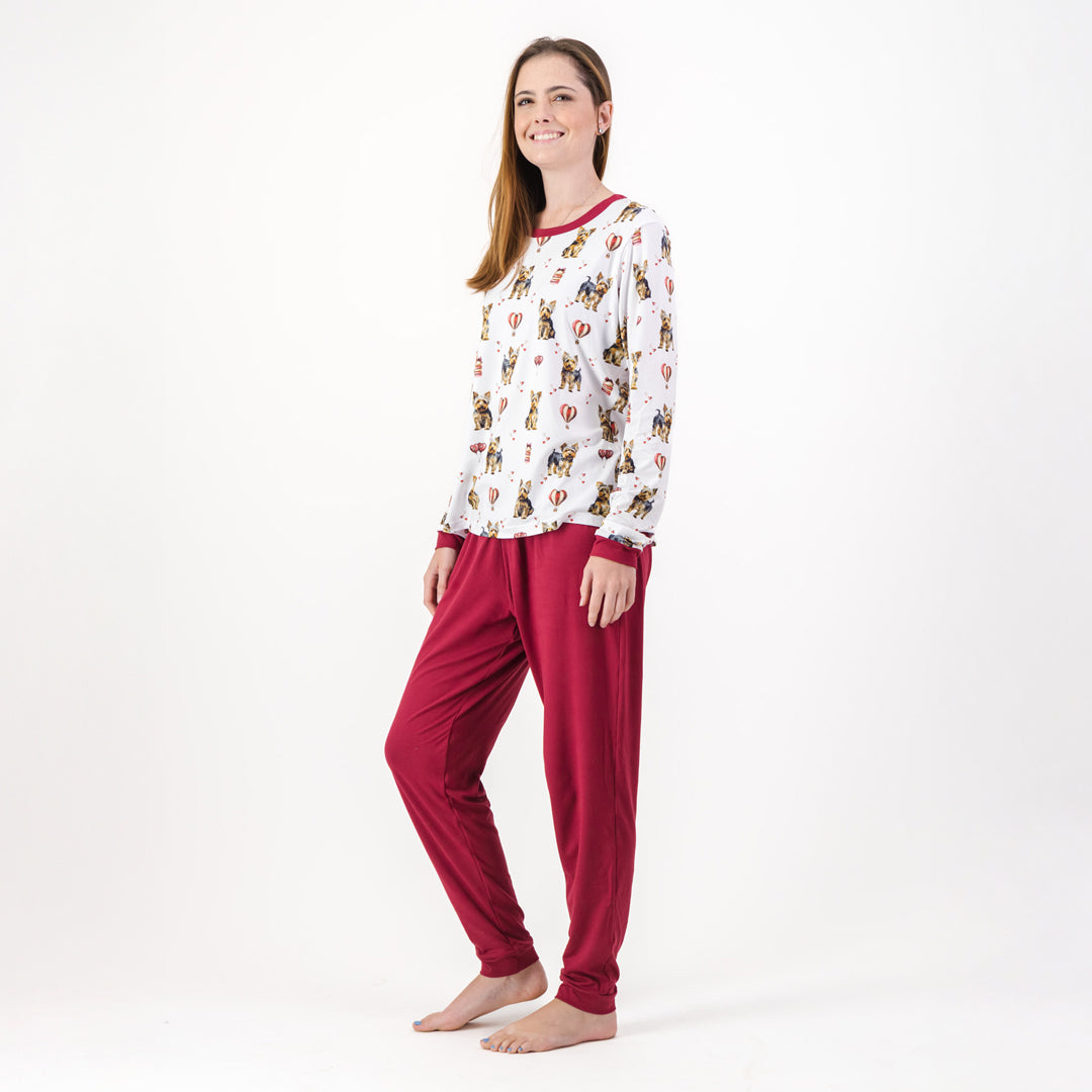 Yorkie - Winter Pjs