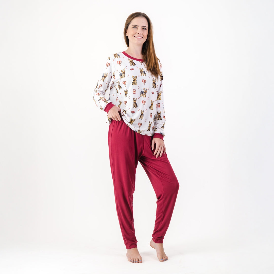 Yorkie - Winter Pjs