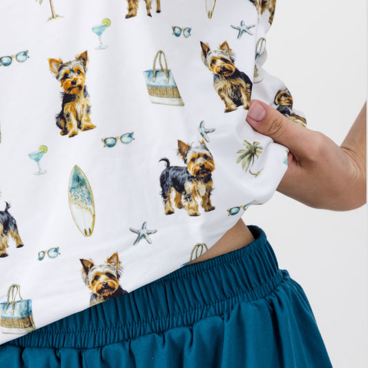 Yorkie - Summer Pjs