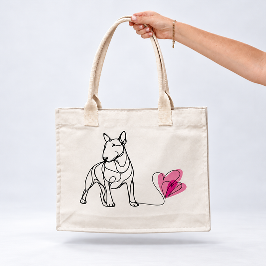 Bull Terrier Tote Bag