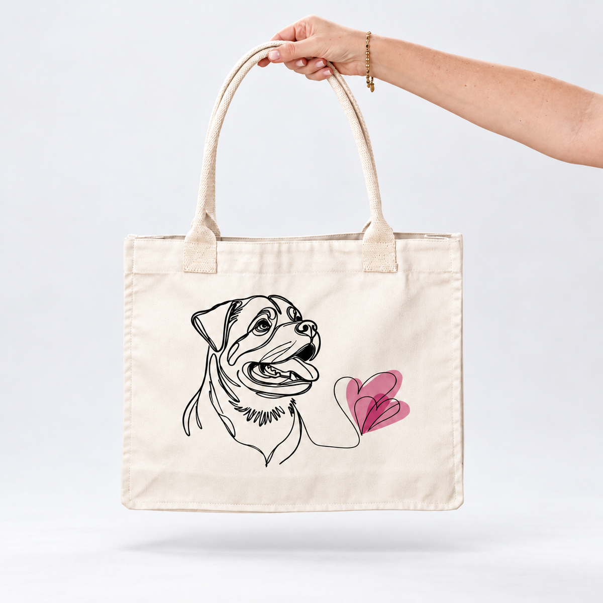 Rottweiler Tote Bag