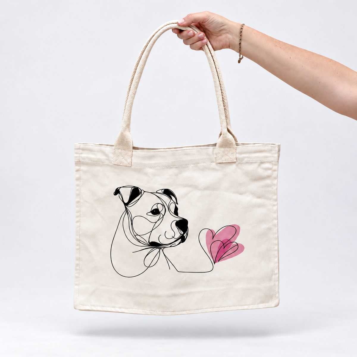 Staffie / Pittie Tote Bag